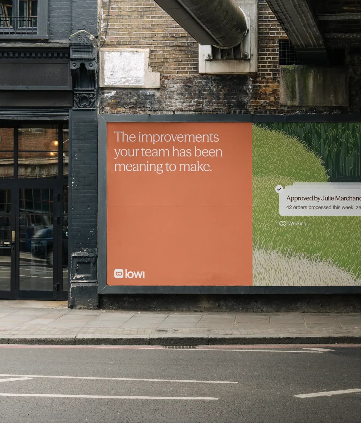 Lowi London billboard