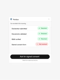 Penbox claim sidebar